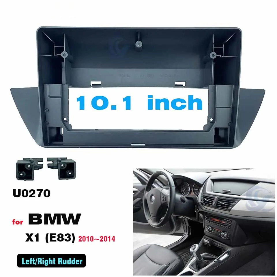 

10.1" Car radio Fascia Frame Facials Install Panel Dashboard Trim Kit for BMW X1 E84 2010-2015