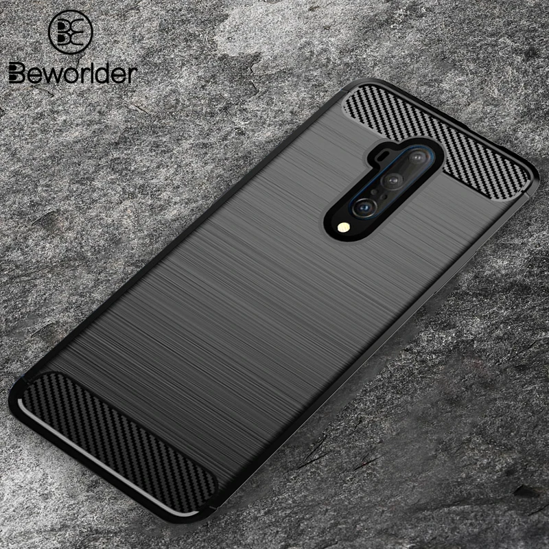 Ультратонкий чехол для OnePlus 7T Pro мягкие чехлы из ТПУ противоскользящий