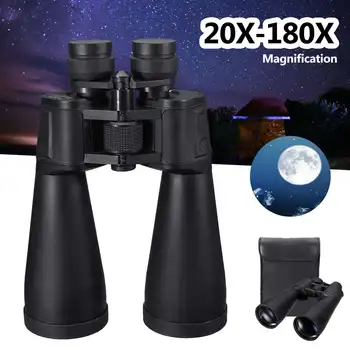 

85mm Professional Binocular Adjustable 20-180x100 Zoom Binoculars Light Night Vision Outdoor Telescope Binoculars High Power