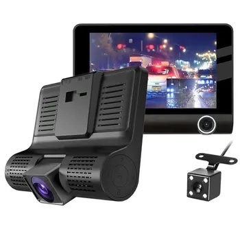 

Universal Car Dvr Cameras Lens Camera Dual Lens With/without Rearview Camera Video Recorder Dvrs Cam