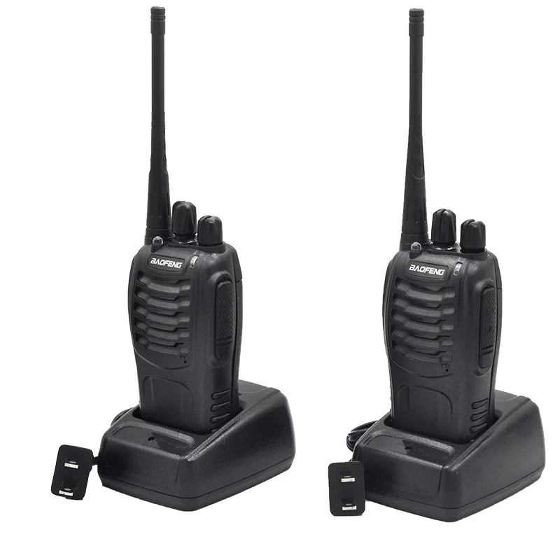 2 комплекта BF888S Ручной fm трансивер UHF двухсторонний радиоприемник BF 888S