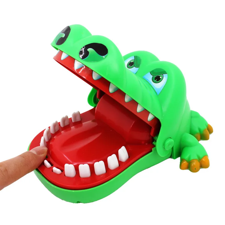 2019 Забавный креативный крокодиловый рот маленького размера, стоматологический кусает за палец, хитрая игра, игрушки для детей, игра