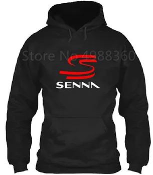 

2019 USA size Brand Winter AYRTON SENNA Men Hoodies Fleece sweatshirt pullover Casual fashion F1 jackets Coat