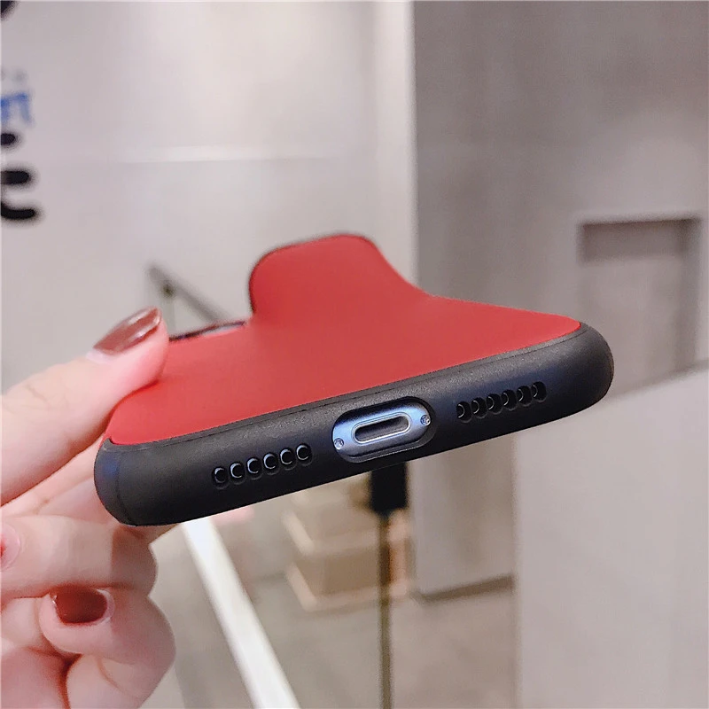 2in1 Luxury Case For iPhone 11 Pro Max XS X XR 7 8 6 6S Plus iPhone11&Air Pods Holder Slot Hard Cover For AirPods 1 2 Pro Cases