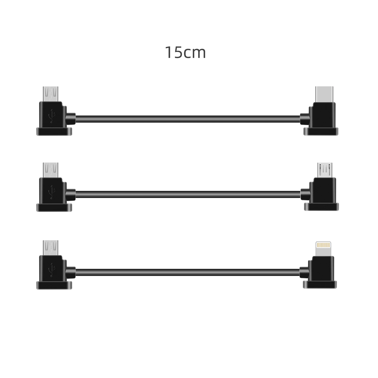 15CM 30CM Drone Remote Controller Micro Type-C IOS Android Data Cable Tablet Line For DJI Mavic 2pro/Air/Mini SE/Mini/ Mavic pro