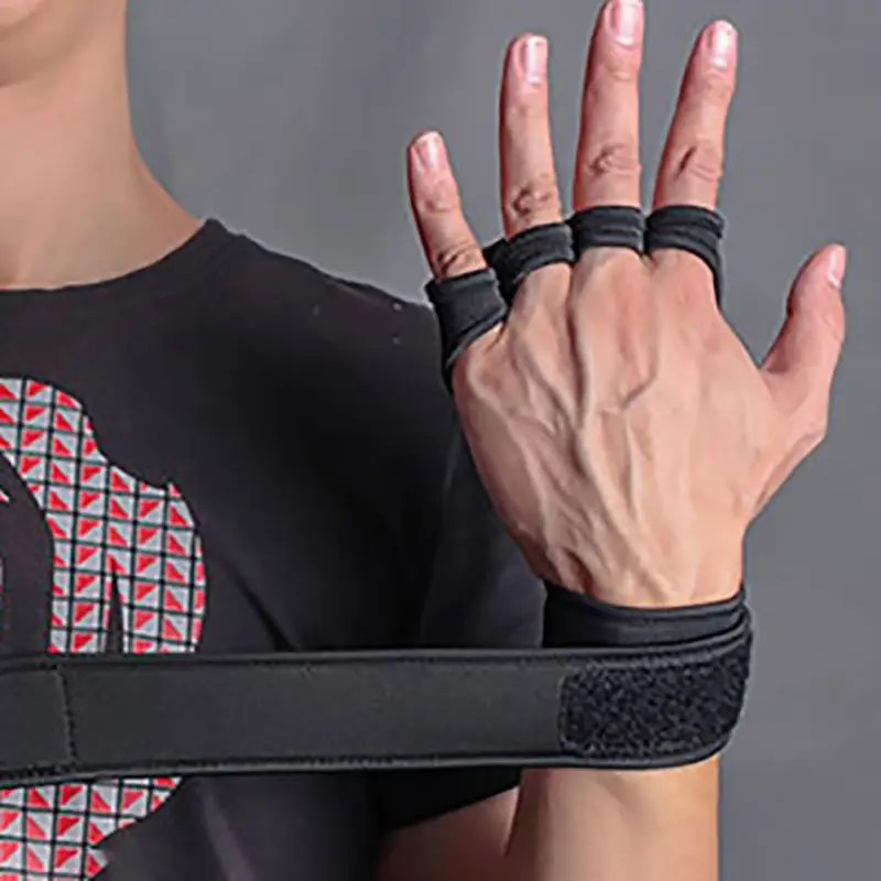 1 пара перчаток для фитнеса нескользящий наручный мат защита запястья поддержка фитнес тяжелая атлетика аксессуары