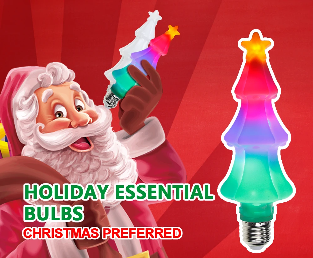 

LED Flame Lamp E27 Dynamic Flame Effect Emulatio Ambilight LED RGB Bulb Christmas Decor Lights Atmosphere Lighting Lamp 220V