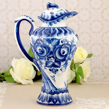 

Jug "Summer", 17.2x17.2x29 cm, 1.6 l, gzhel 3583310