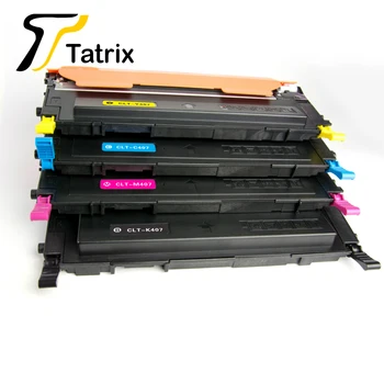 

Tatrix For Samsung Compatible Toner Cartridge SA-CLT-K407/SA-CLT-C407/SA-CLT-M407/SA-CLT-Y407 for Samsung CLP-320/325/CLX3285