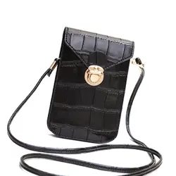 Винтажная ультратонкая Женская мини-сумка через плечо модная Одиночная сумка-мессенджер Повседневная многофункциональный кошелек для