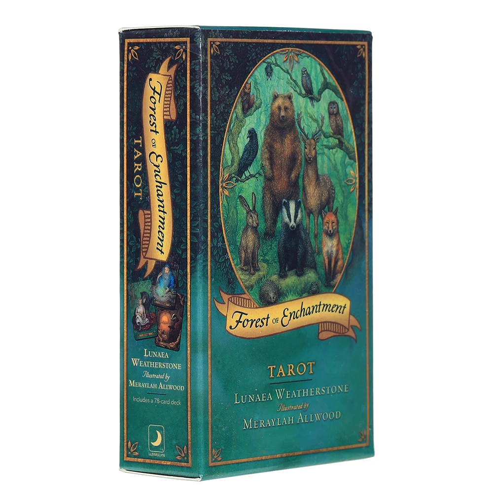 

Oracle Forest of Enchantment Tarot Oracle Card Board Deck Games Destiny Divination Magic Tarot Palying Cards For Party Game Toy