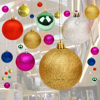 

Christmas Decoration Accessories Home Decor Pendants Hanging Ball Coloful Christmas Ball Christmas Tree Decor Ornament Crafts