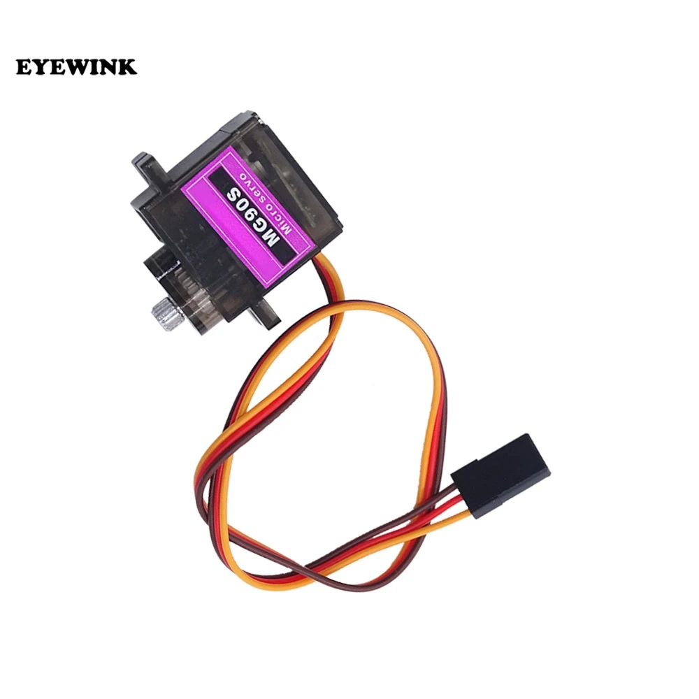 Servo MG90S 9G Engrenage Métal pour RC Hélicoptère Avion Bateau Voiture