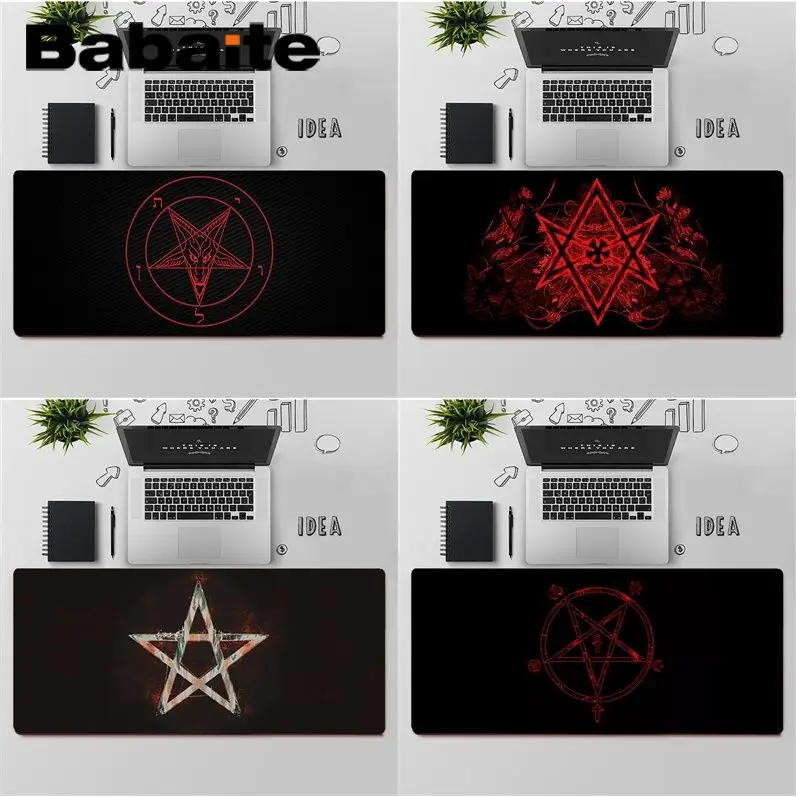 Высококачественный игровой коврик для мыши Babaite ноутбука с логотипом