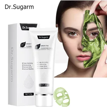 

2pcs/lot Dr.Sugarm Green Tea Blackhead Mask Skin Care Remove Acne Nose Deep Cleansing Pore Strip Moisturizing Peel Mask