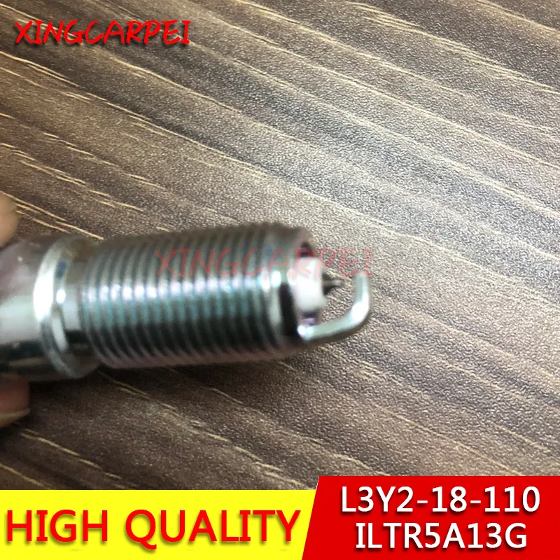 L3Y2-18-110 ILTR5A-13G(4 шт.) Iridium Power свечи зажигания для Mazda 3, 5, 6, CX-7 Ford Lincoln L3Y218110 ILTR5A13G