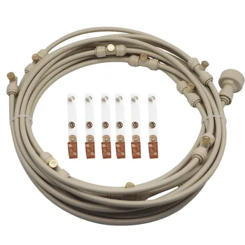 

Outdoor Misting Cooling System Kit for Greenhouse Garden Patio Waterring Irrigation 6M-18M JS22