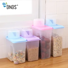 Кухонные принадлежности, пластиковые контейнеры для хранения риса, злаков, герметичные банки, контейнер для хранения свежести, кухонные принадлежности, аксессуары