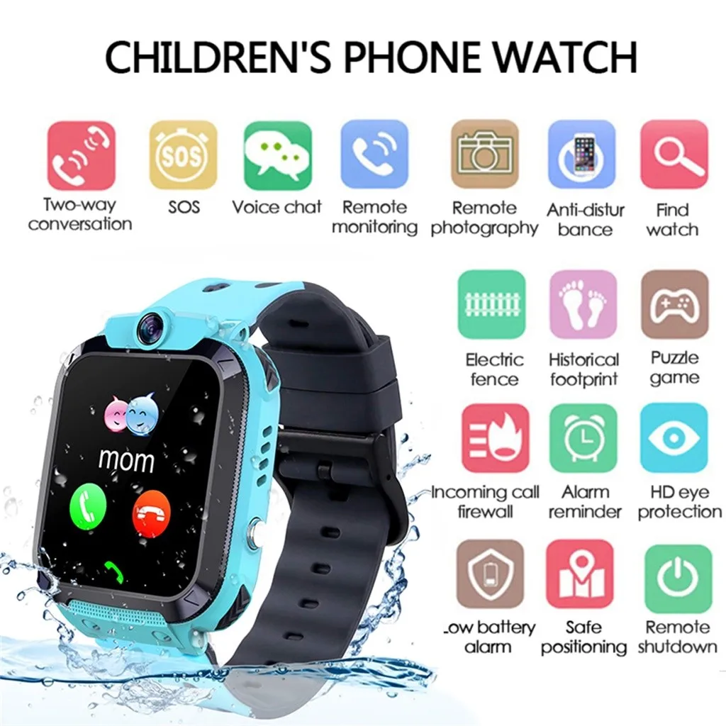 Для samsung galaxy watchKids LPS локатор трекеры Смарт-часы телефон SOS анти-потеря водонепроницаемые часы для samsung часы 46 мм