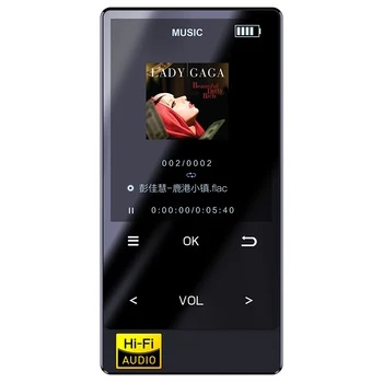 

Portable Bluetooth MP3 2.4 Inch Touch Screen MP3 HIFI Player Lossless Music Player Mini Metal Walkman Support OTG AIFF TF Card