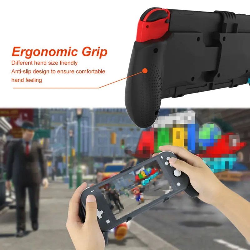 ZYD переключатель/переключатель Lite Grip контроллер защитный чехол Крышка стрейч противоскользящая ручка кронштейн для консоли переключателя аксессуары