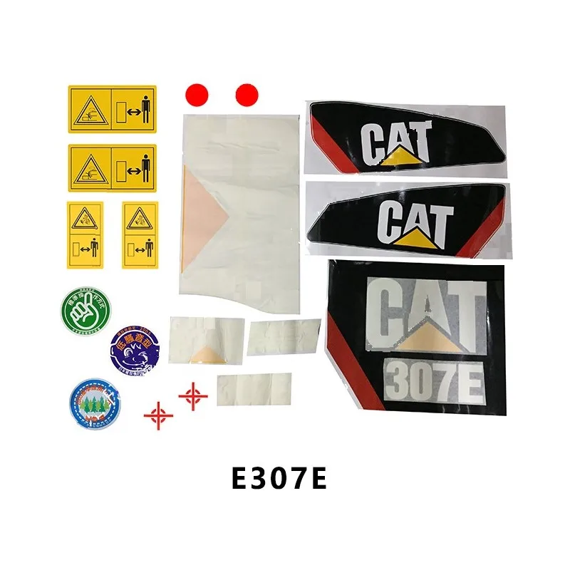 

For Caterpillar Wholesale Stickers Cat Excavator E320D E320DL E326DL E349D Custom Stickers