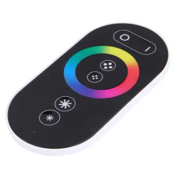 

DC12-24V 18A RF Remote Wireless Touch Pad Panel LED Controller Dimmer For 5050 3528 2835 RGB LED Strip Light Tape