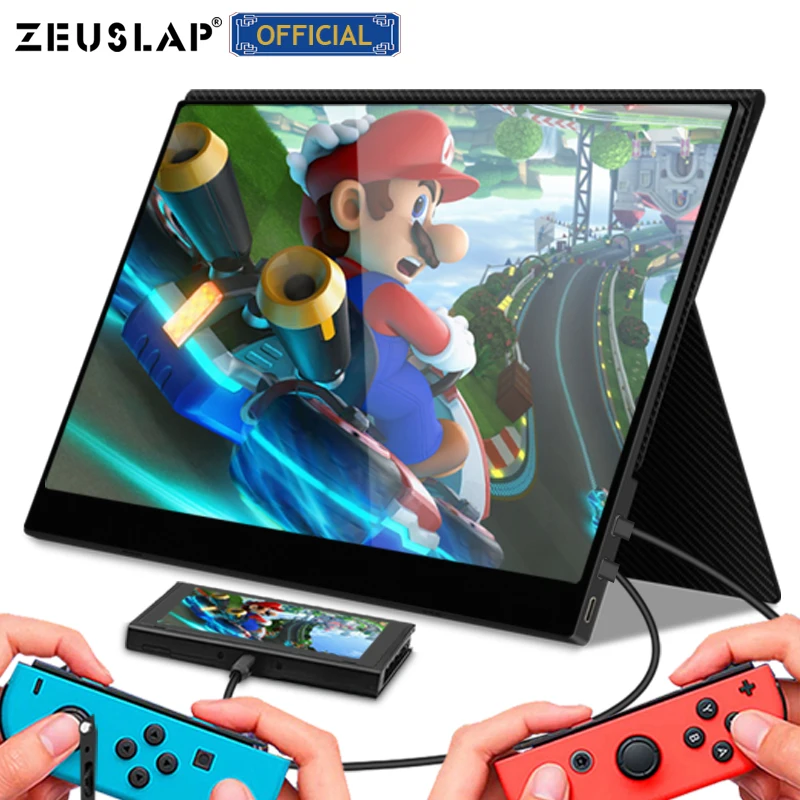 Портативный сенсорный экран 13 3 дюйма USB C TYPE HDMI 1080P HDR PD зарядка игровой монитор