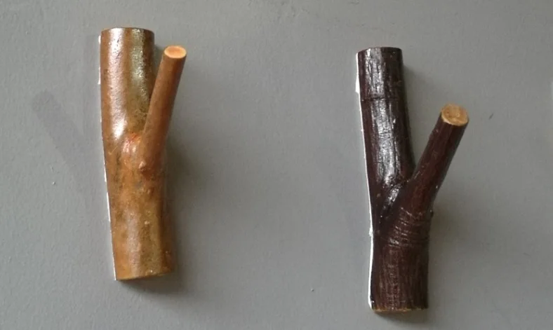 Tree Fork hook Pure Handmade Natural Growth Log Branch Creative Link Pure Handmade Wall-Link Decorative Wood Frame Natura