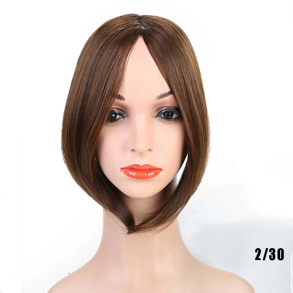 WEILAI длинные зажимы на передней части волос челка с боковой челкой наращивание