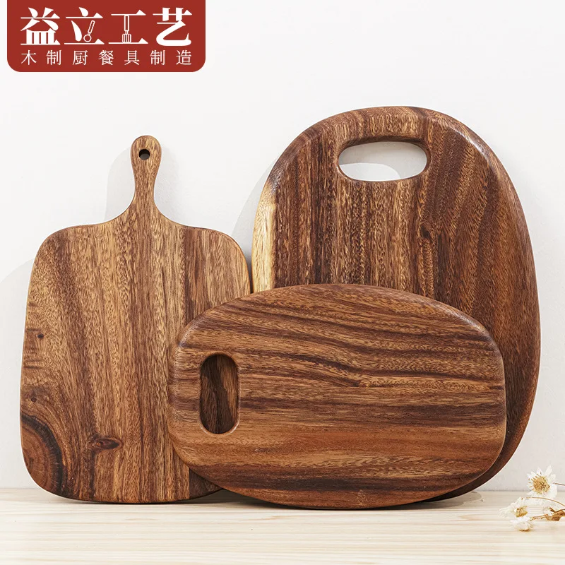 Wooden Chopping Board for Cheese and Fried Meats Kitchen Accessories