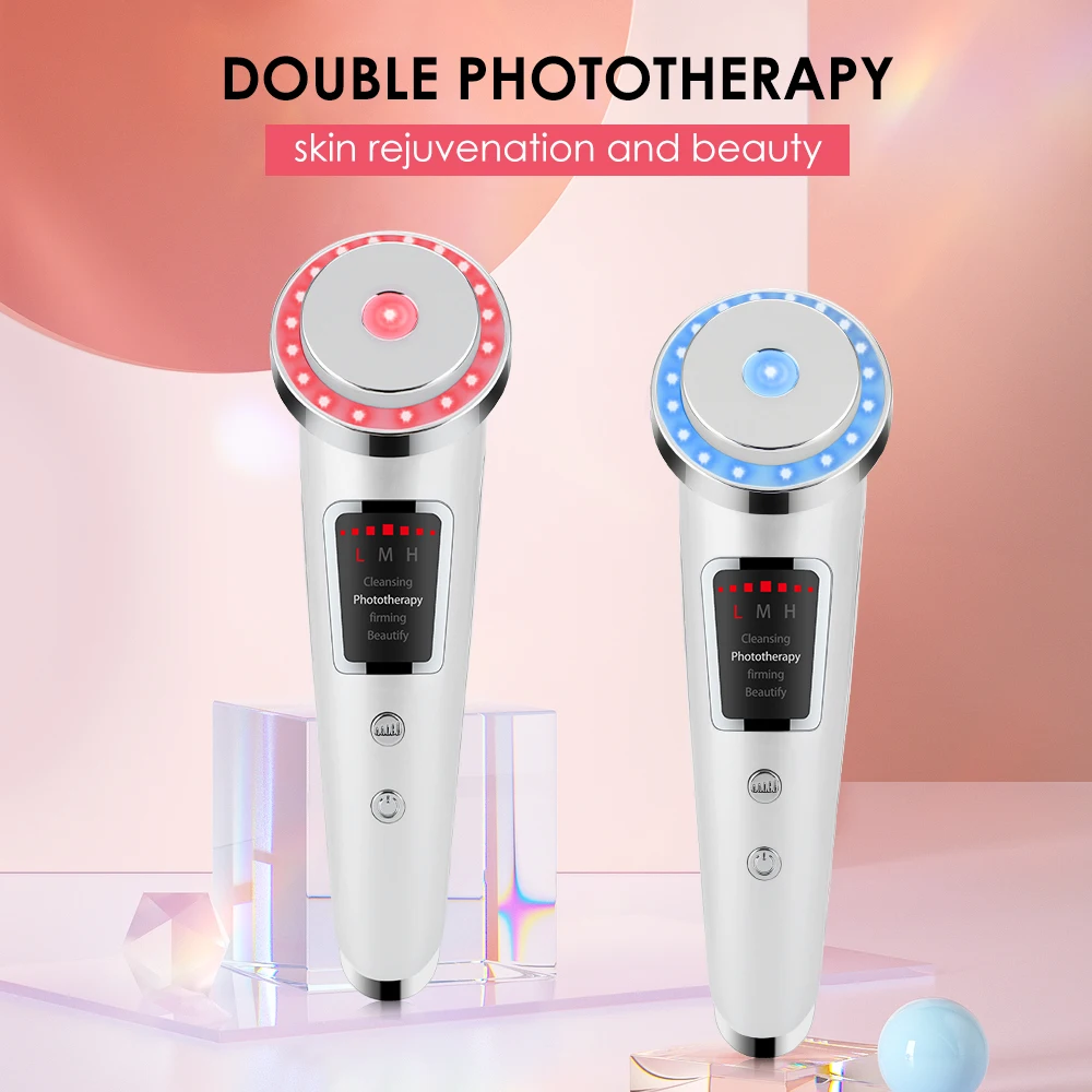 Photon Rejuvenation Beauty Instrument Eye Massager Lifting Firming Acne Desalination Fine Lines Skin Repair Care Tool | Красота и