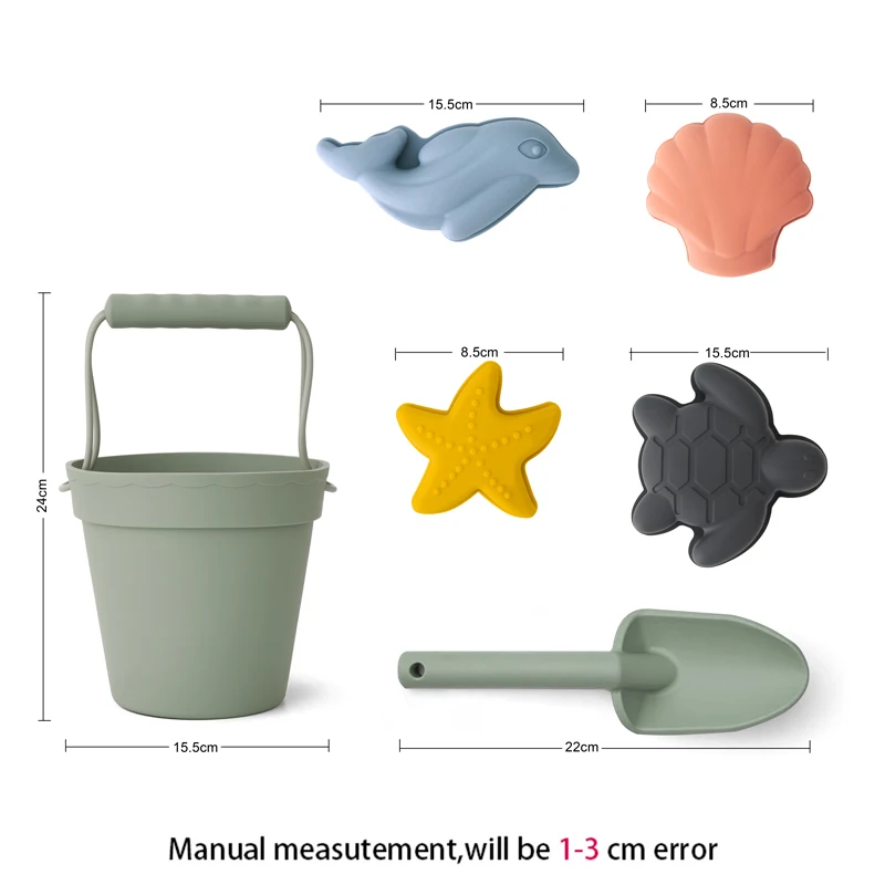 Fashionable Cartoon Children Beach Toys Summer Digging Sand Tool With Shovel Water Game Play Outdoor Toy Set Sandbox Baby Stuff 3