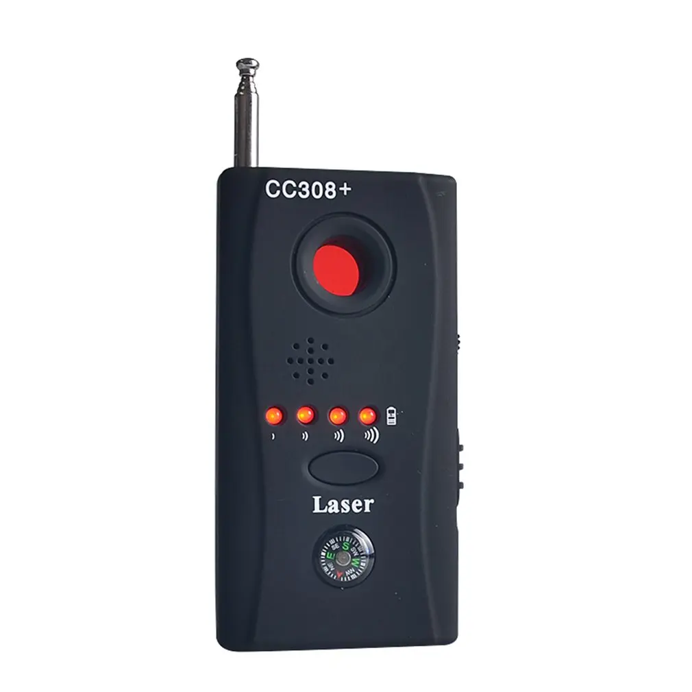 Мульти-Функция Беспроводной Камера объектив сигнала детектор CC308+ радиоволны сигнала обнаружить Камера полный диапазон Wi-Fi РФ GSM устройства Finder