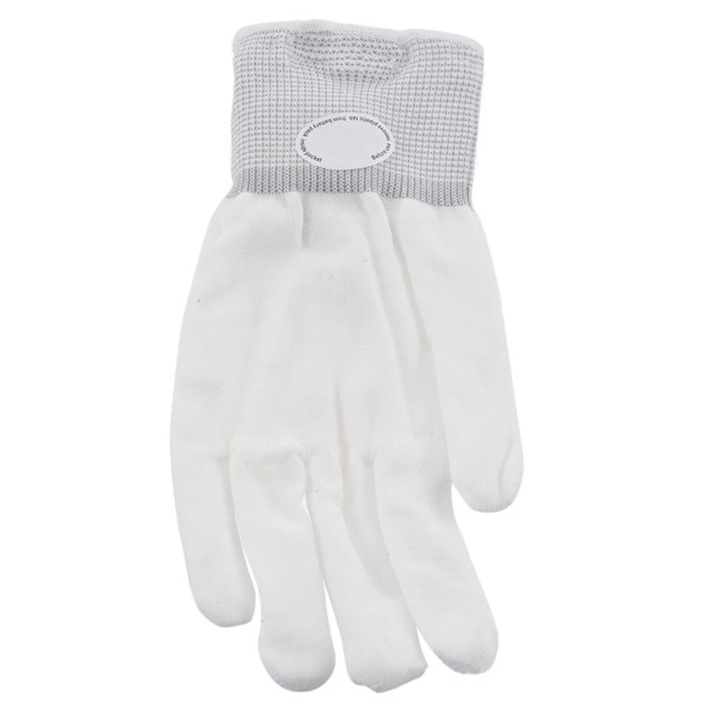 1Pair LED Light Up Hand Finger Glowing Gloves Halloween Christmas Costume Dance Decor Stage Performance Gloves Finger Decor