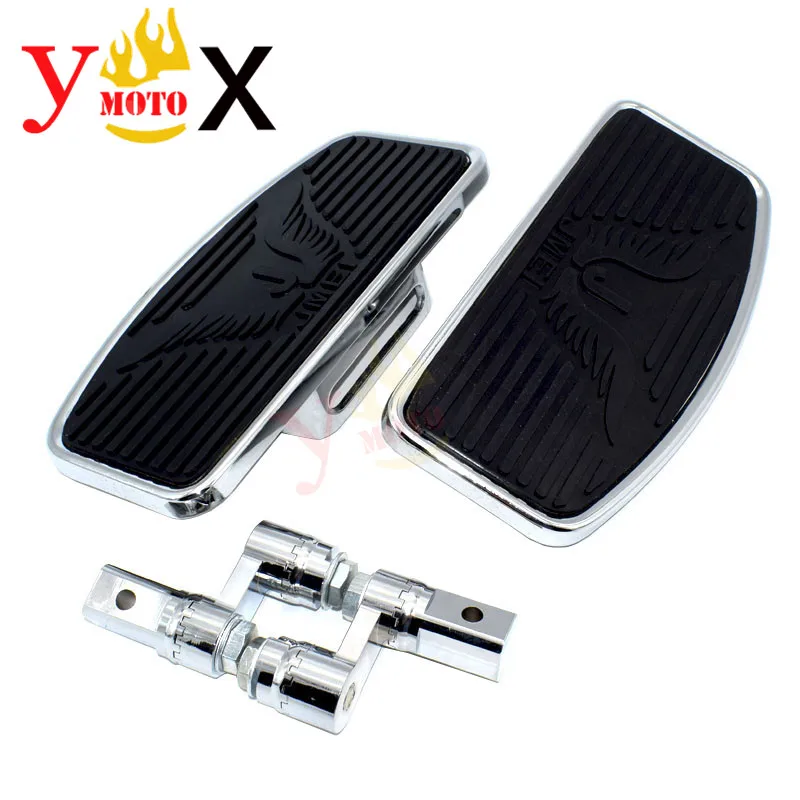 Передней Подножки для ног ножная педаль доски для Yamaha Drag Star 250 XVS250 XVS400 XVS650 Virago XV 125 250 400 535 VMAX1200