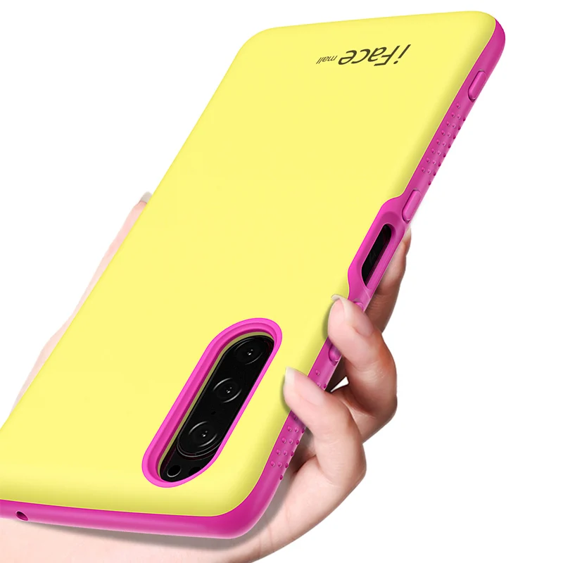 Бампер iFace Mall противоударные тяжелые чехлы для Sony xperia 1 XZ4 Жесткий Чехол 5 цветные