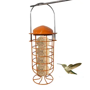 

Bird Feeder Tit Wild Bird Food Distributor Fat Ball Hanging Feeder Dumpling Grease Ball Rack Tit Dumpling Outdoor Feeder Rack