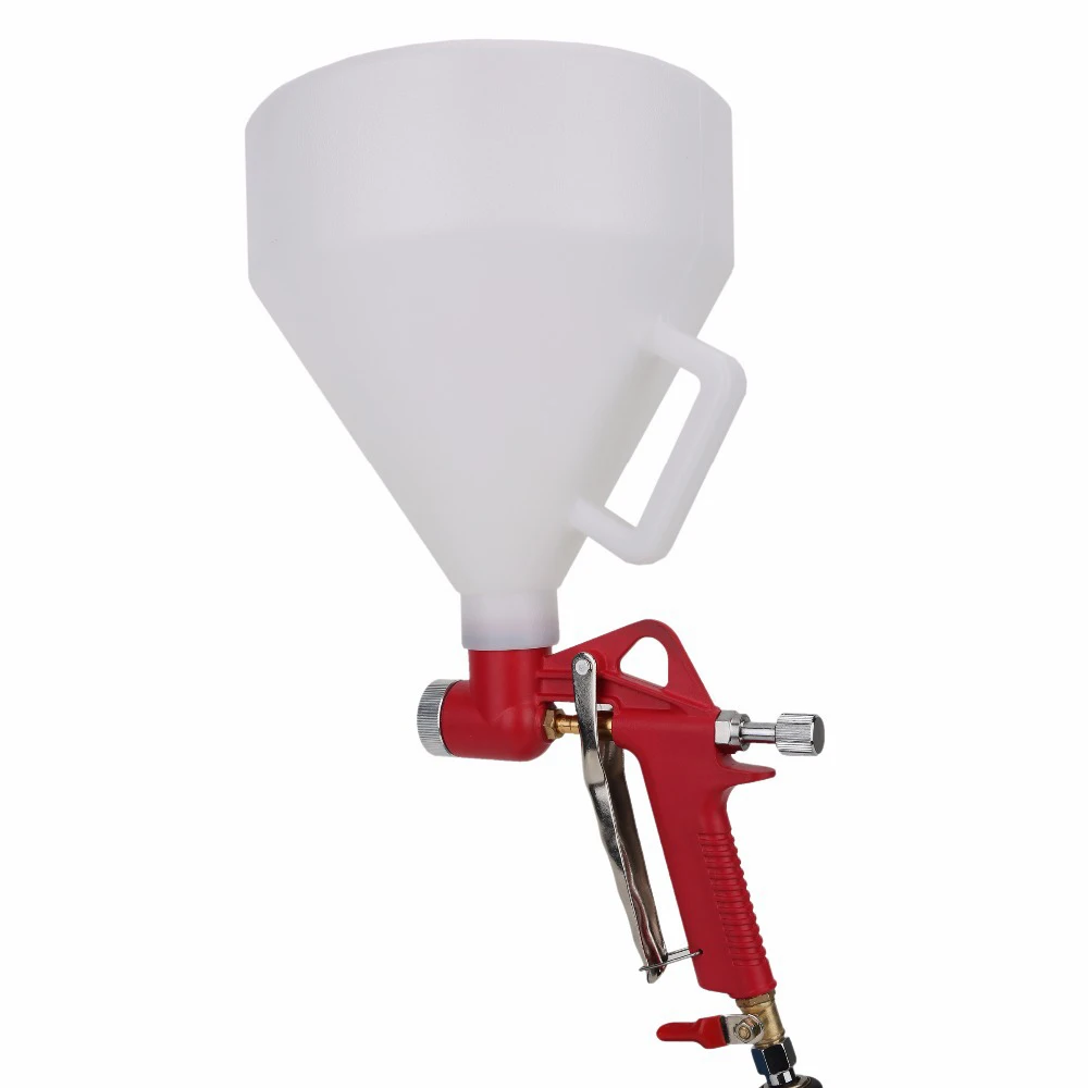 Painting Sprayer Air Hopper Spray Gun Paint Texture Tool Air Spray Gun Drywall Wall Painting Sprayer Gallon Hopper with Handle
