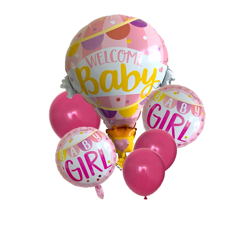 6 шт большой горячий воздух детского дня рождения фольгированные шары Детские