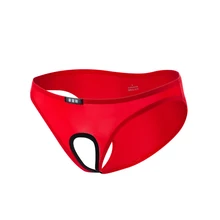 Fashion Sexy Men Briefs Underwear Triangle Briefs Low Waist Hollow Appeal Thin Breathable Underpants Male Intimates