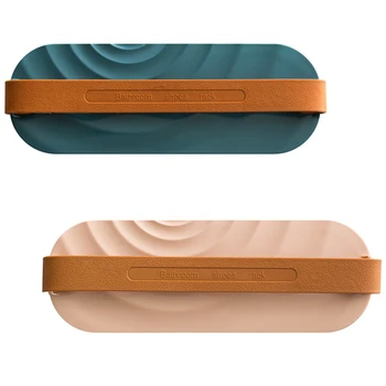 

2PCS Bathroom Slippers Rack Wall-Mounted Toilet Shoe Rack Door Toilet Shoe Holder Storage Space-Saving Hanging Drain