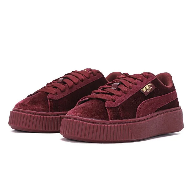 puma platform velvet