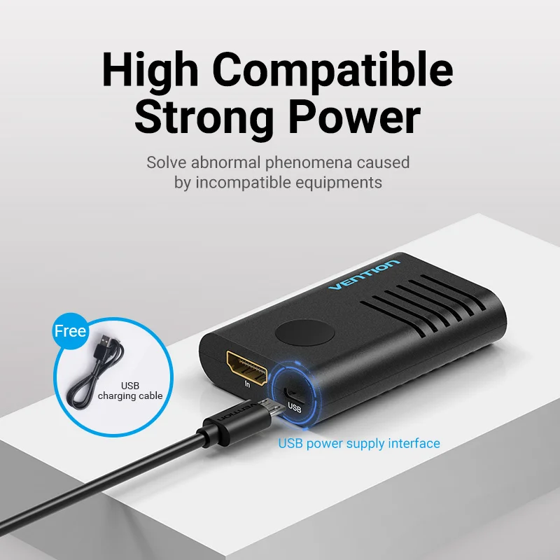 Vention HDMI 2.0 Ͽ  , ȣ ν, Ƽ 4K @ 60Hz HDMI to HDMI ͽٴ, ִ 10m, 60m