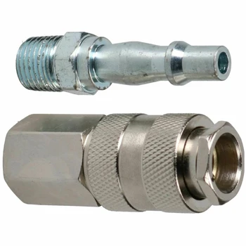 

Hose Connector Female EURO Convertor Adapter Airline Valve Zinc Plated Changing From One Tool To Another