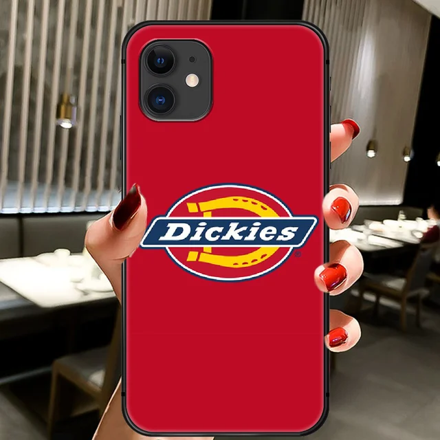 Trendy Brand Luxury Dickies Phone Case Cover Hull Iphone 5 5s Se 2 6 6s 7 8 12 Mini Plus X Xs Xr 11 Pro Max Black Back - Mobile Phone Cases Covers - AliExpress