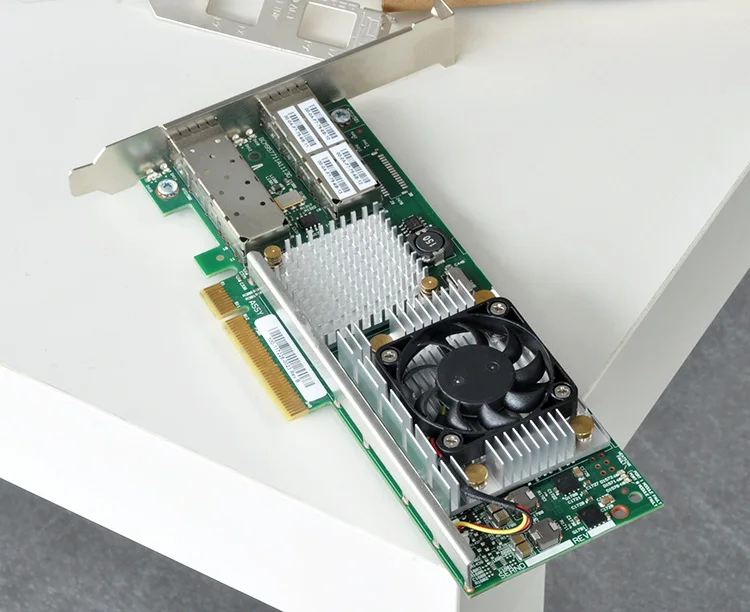 Купить BMC957711 10GE SFP + Двухпортовая Ethernet оптоволоконная карта (аппаратное обеспечение iSCSI)  | Усилители сигнала (4000627549423)