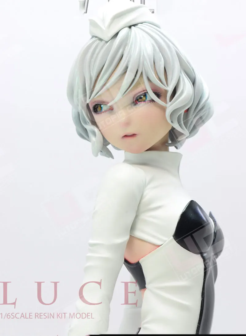 Аниме женский персонаж 23 см костюм девушка Lucy Miniatures моделирование Неокрашенный