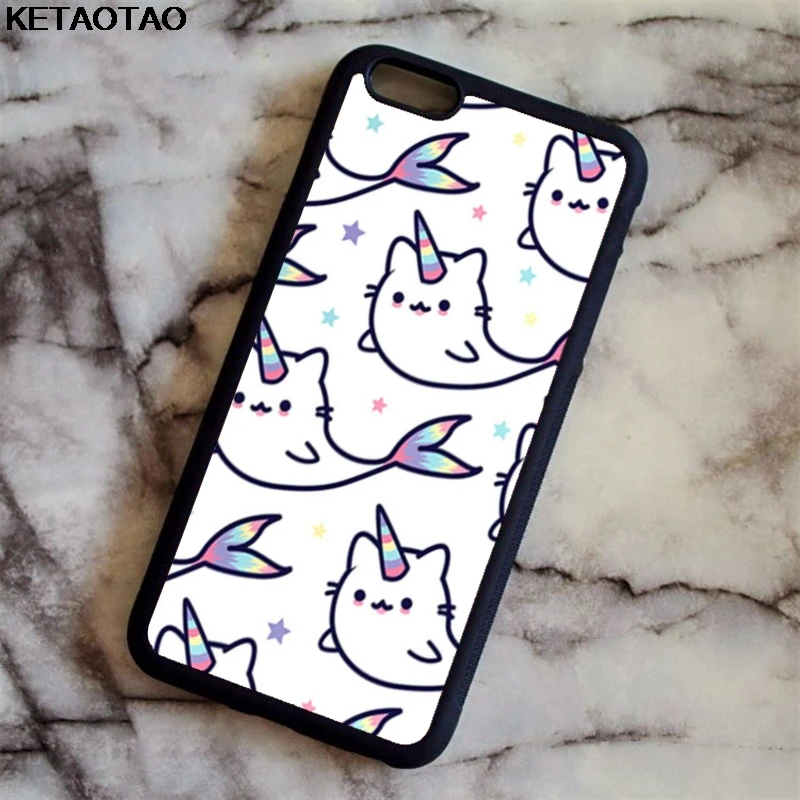 Чехол KETAOTAO Cool Fish Shark для samsung galaxy S4 S5 S6 S7 S8 S9 S10 edge Note Мягкий ТПУ резиновый силиконовый - Цвет: Небесно-голубой