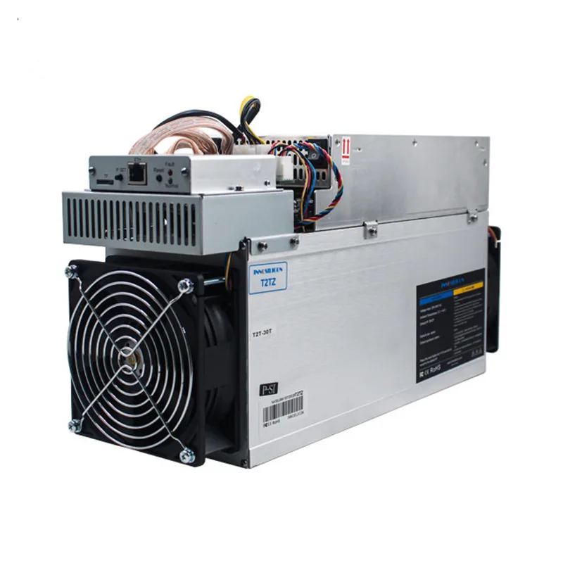 Used Innosilicon T2T 30T Sha256 Asic Miner Bitcoin BTC Mining Machine With PSU Better Than Antminer S9 S9K SE T9+ S11 T15 S15 | Компьютеры